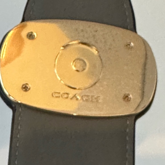 COACH Eliza women’s leather shoulder purse in Charcoal - Picture 6 of 12